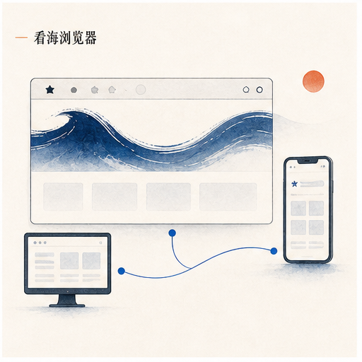 看海浏览器展示图